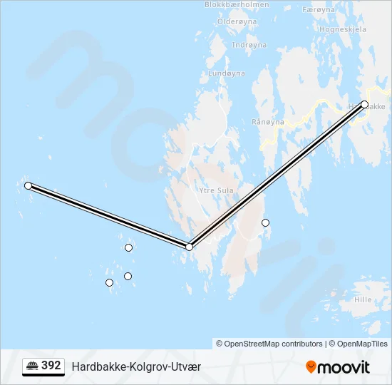 392 Ferry Line Map