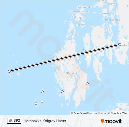 392 Ferry Line Map