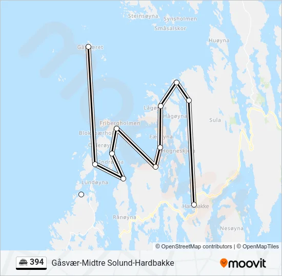 394 Ferry Line Map