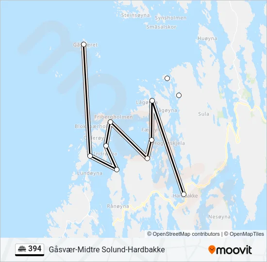394 Ferry Line Map