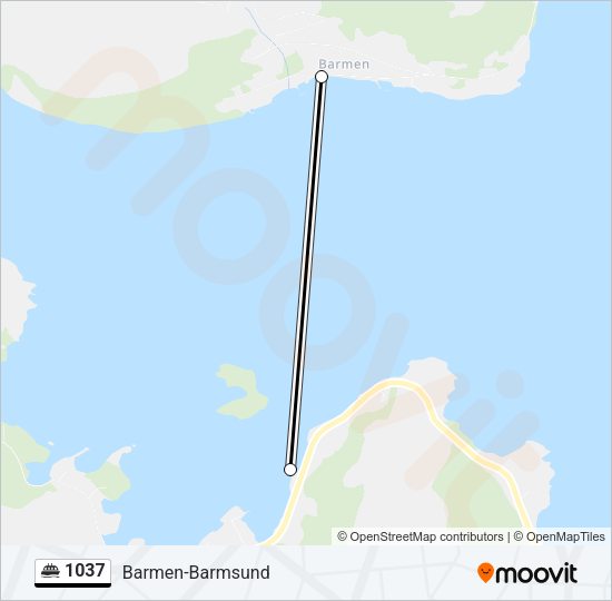 1037 Ferry Line Map