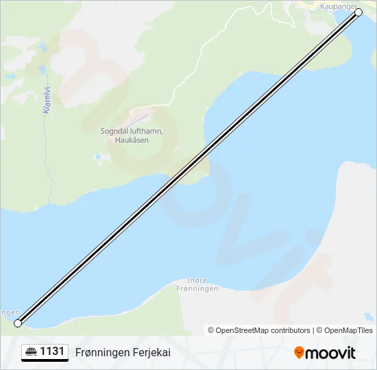 1131 Ferry Line Map