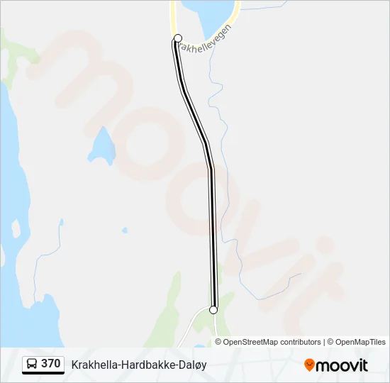 370 Bus Line Map