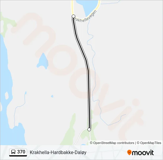 370 Bus Line Map