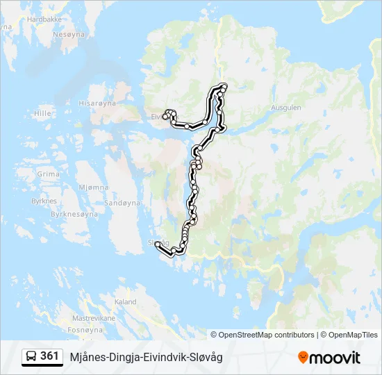 361  Line Map