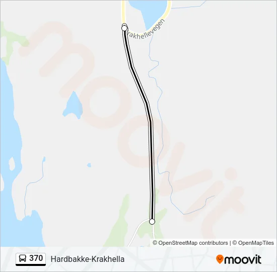 370 Bus Line Map