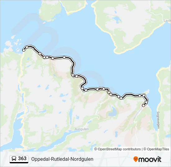 363  Line Map