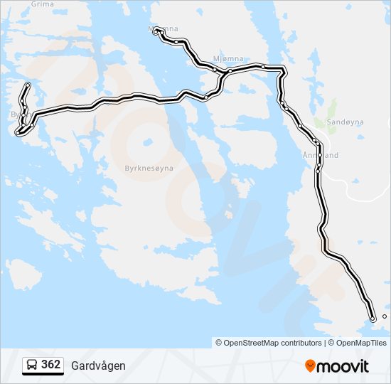 362  Line Map