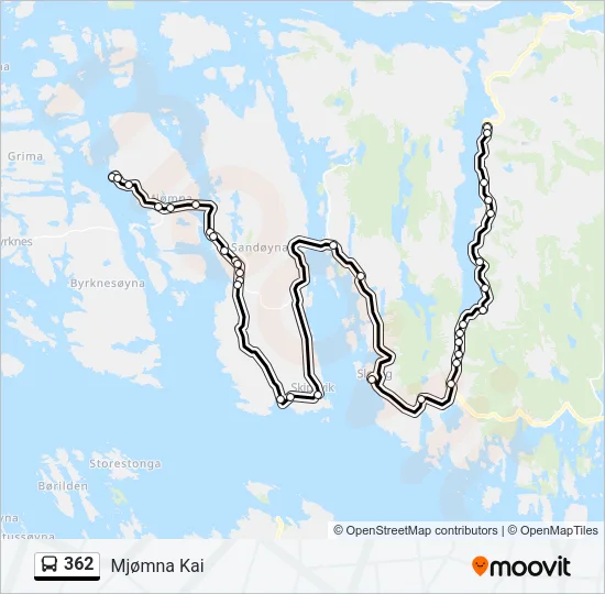 362  Line Map