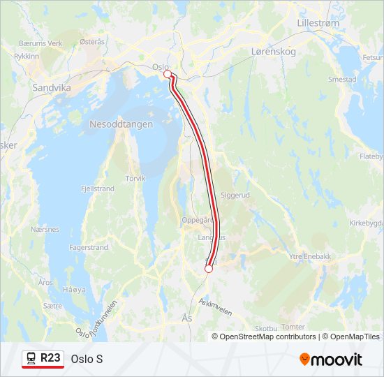 R23  Line Map