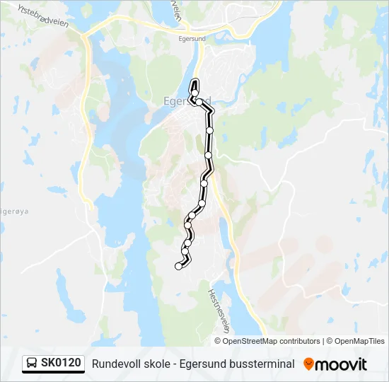 SK0120 Bus Line Map