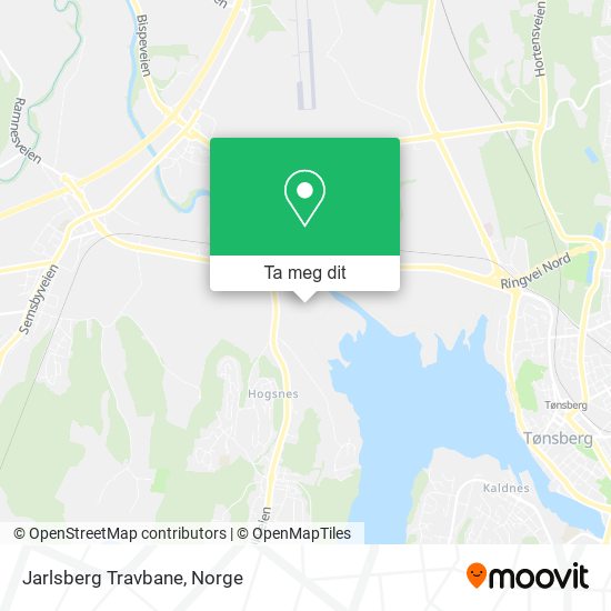 Jarlsberg Travbane kart