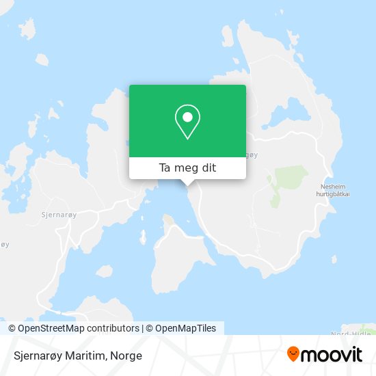 Sjernarøy Maritim kart