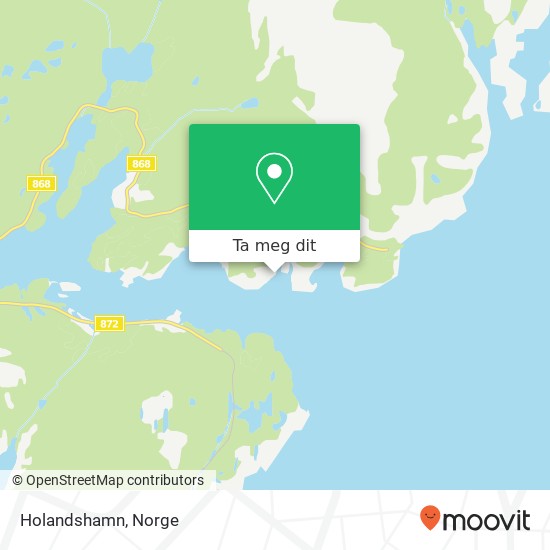 Holandshamn kart