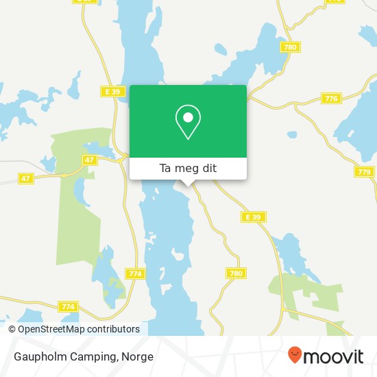 Gaupholm Camping kart