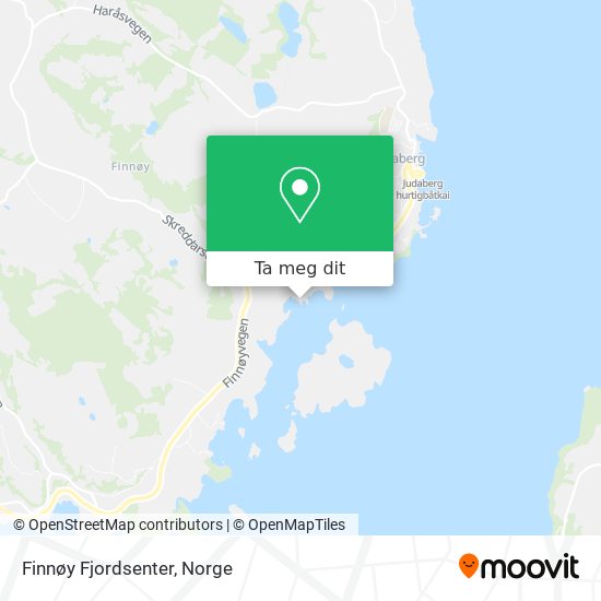 Finnøy Fjordsenter kart