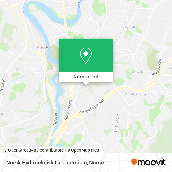 Norsk Hydroteknisk Laboratorium kart
