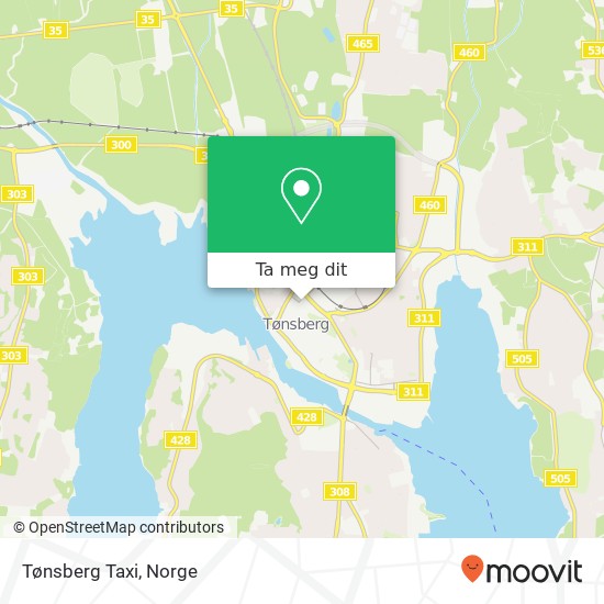 Tønsberg Taxi kart