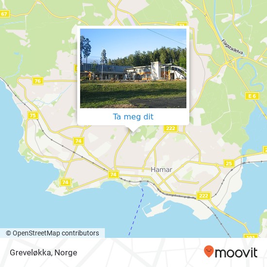 Greveløkka kart