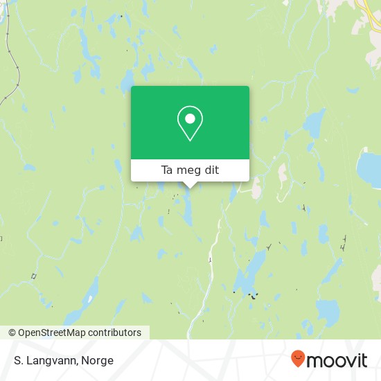 S. Langvann kart