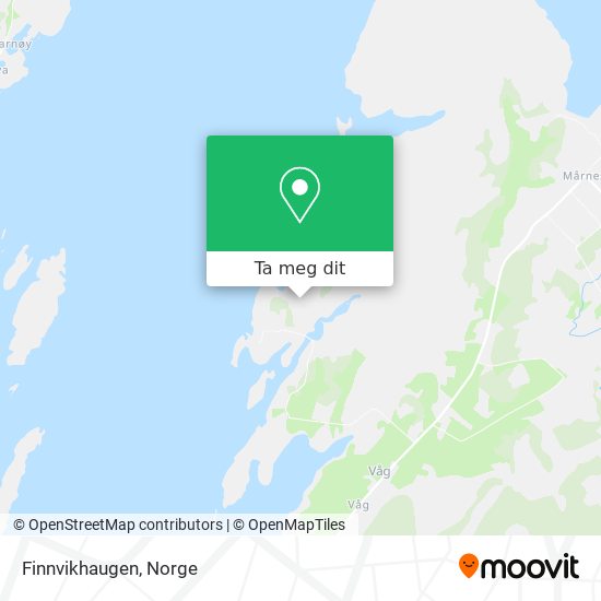 Finnvikhaugen kart