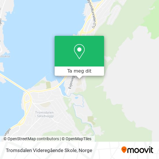 Tromsdalen Videregående Skole kart