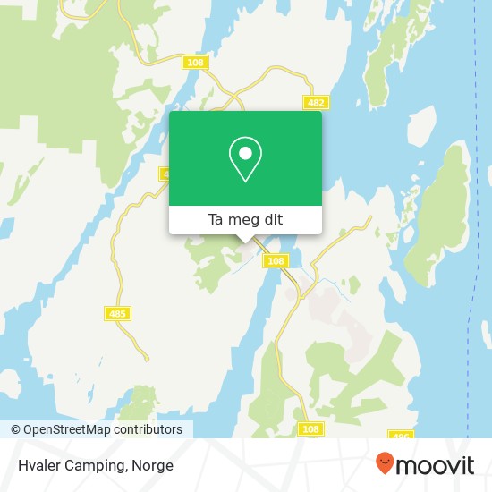 Hvaler Camping kart