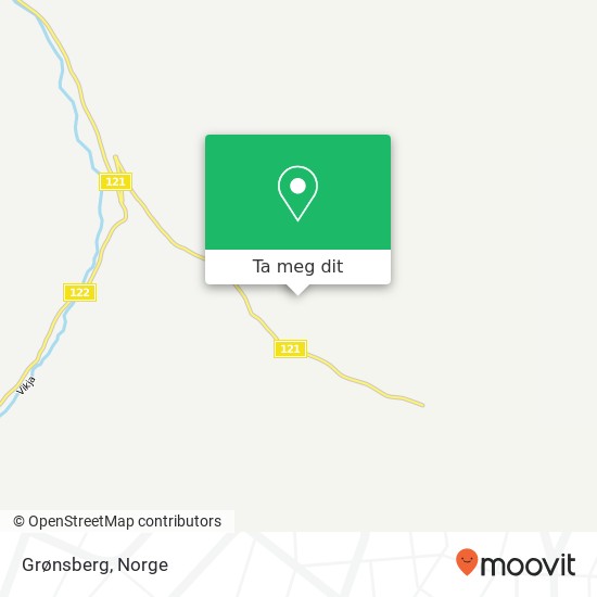 Grønsberg kart