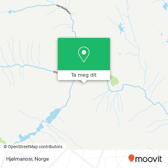 Hjølmanosi kart