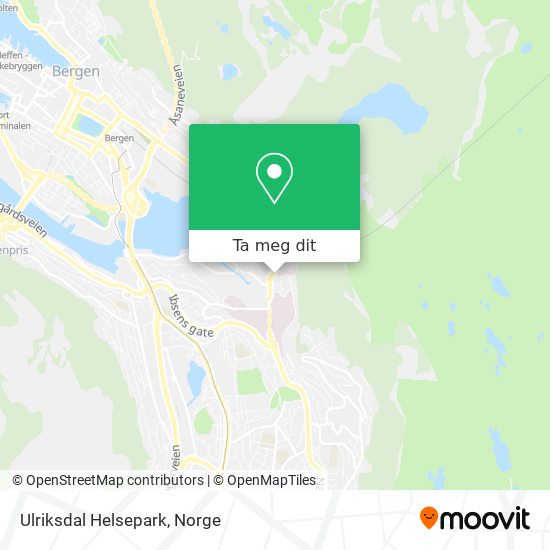 Ulriksdal Helsepark kart