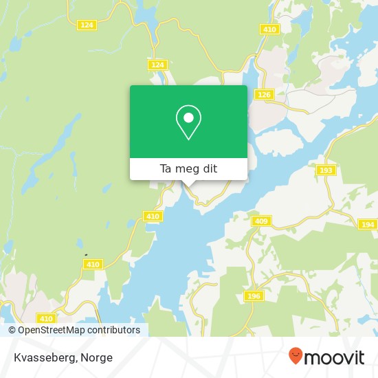 Kvasseberg kart