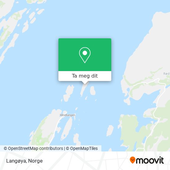 Langøya kart