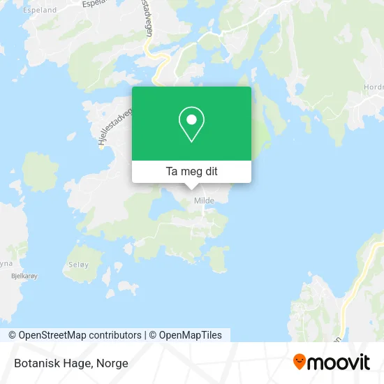 Botanisk Hage kart