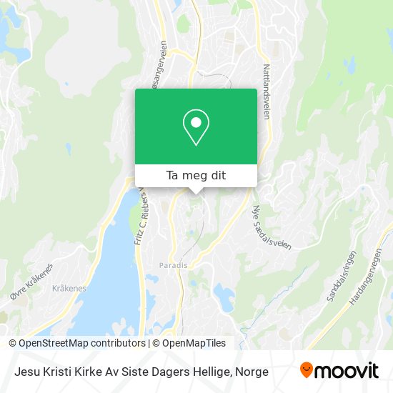 Jesu Kristi Kirke Av Siste Dagers Hellige kart