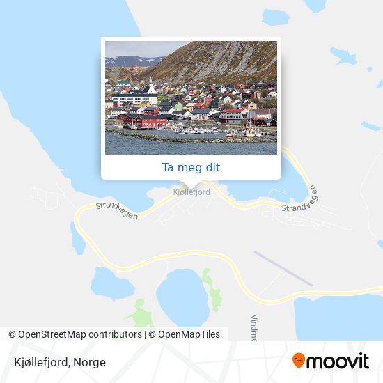 Kjøllefjord kart