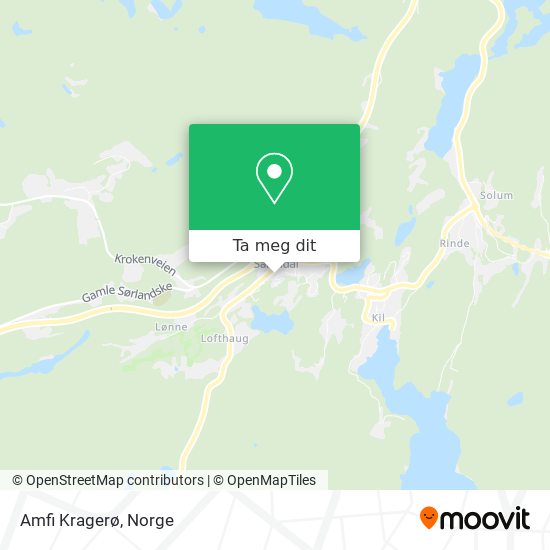 Amfi Kragerø kart