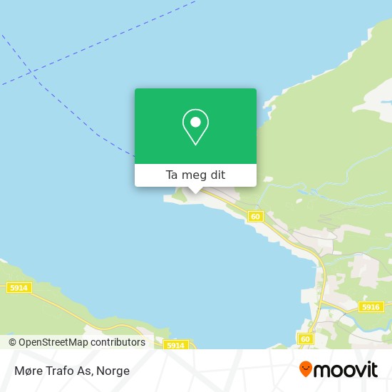 Møre Trafo As kart