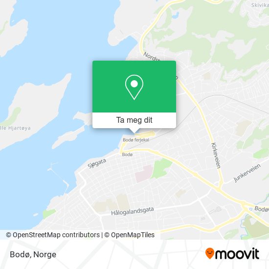 Bodø kart