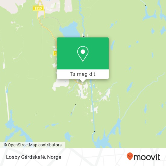 Losby Gårdskafé kart