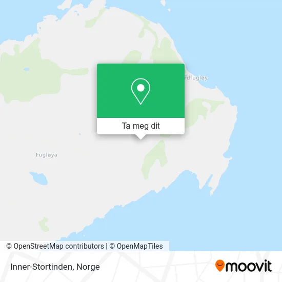 Inner-Stortinden kart