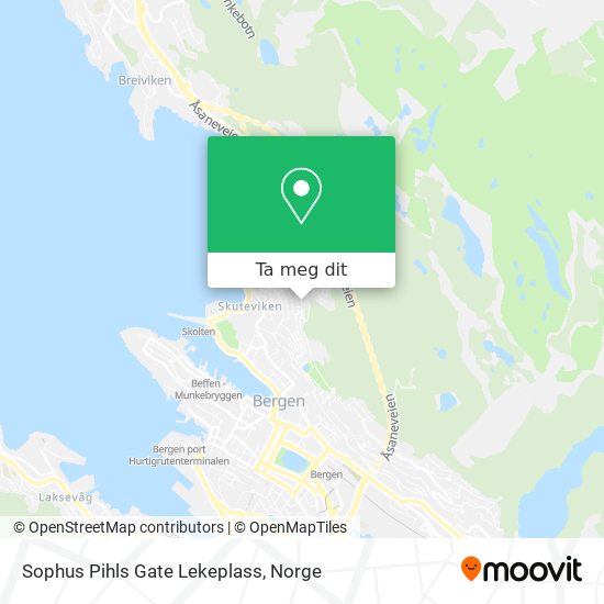 Sophus Pihls Gate Lekeplass kart