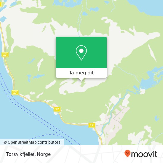 Torsvikfjellet kart