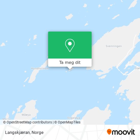 Langskjæran kart