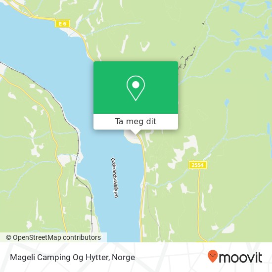 Mageli Camping Og Hytter kart