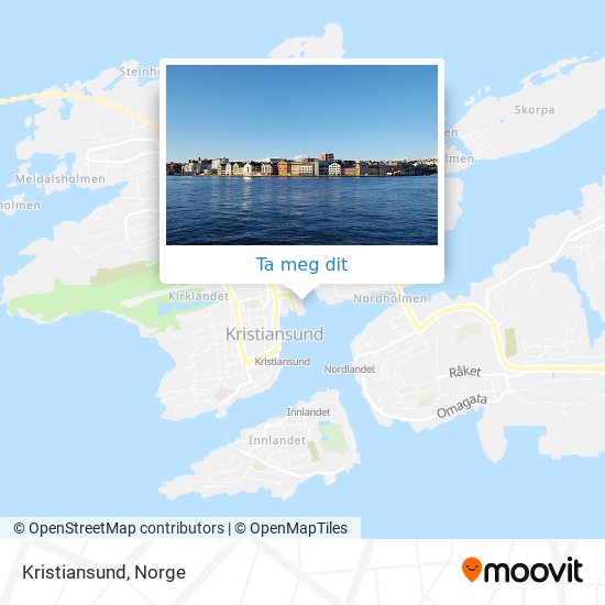 Kristiansund kart