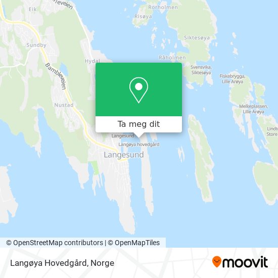 Langøya Hovedgård kart