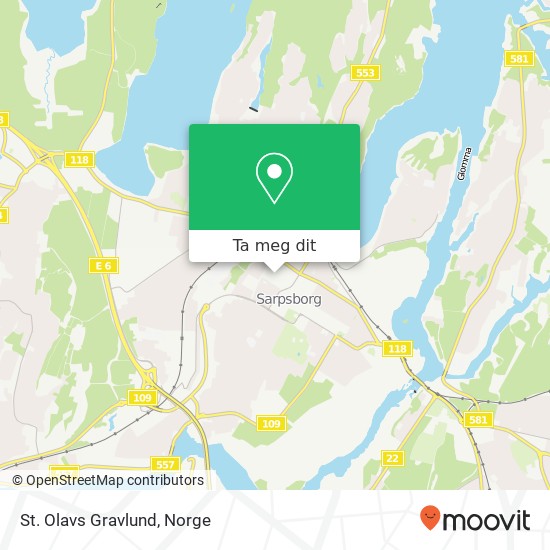 St. Olavs Gravlund kart