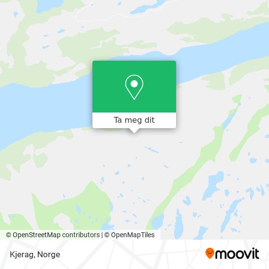 Kjerag kart