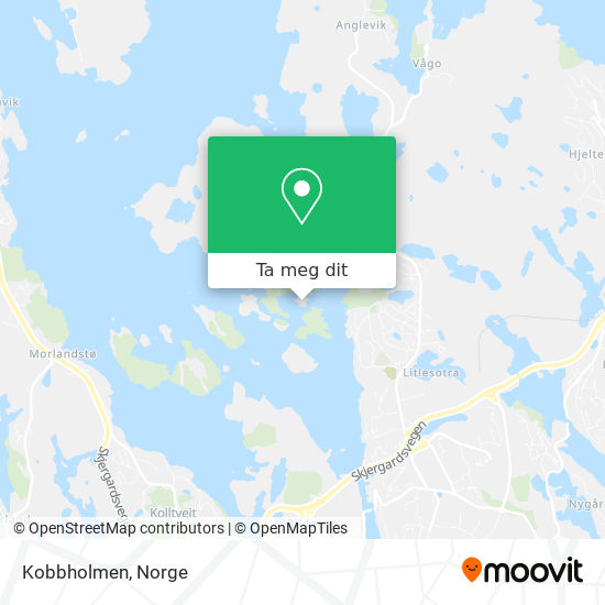 Kobbholmen kart