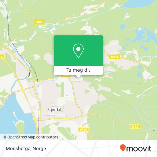 Monsberga kart